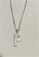 Collana Bolzoni in Oro bianco Diamante 0.06 Ct C0540-P - C0540-P